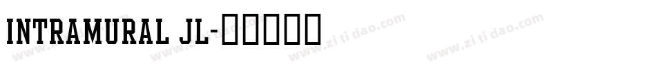 Intramural JL字体转换